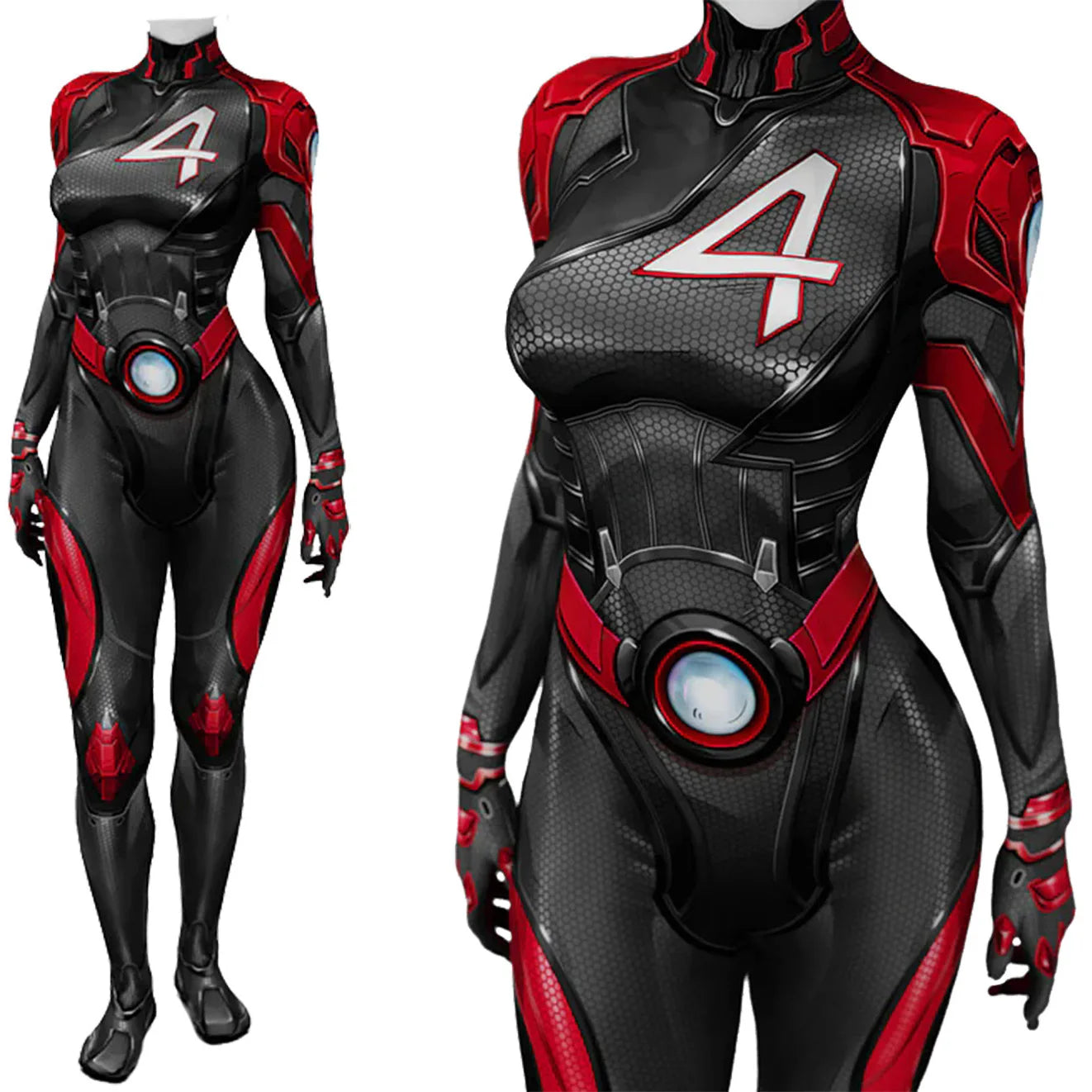 Invisible Woman Blood Shield Cosplay
