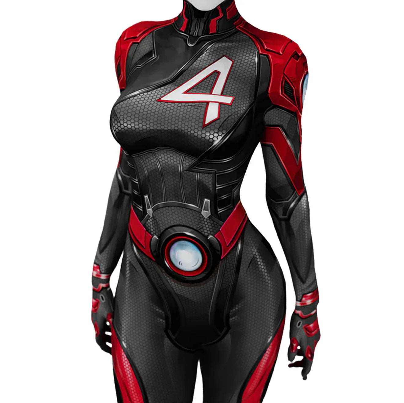 Invisible Woman Blood Shield Cosplay
